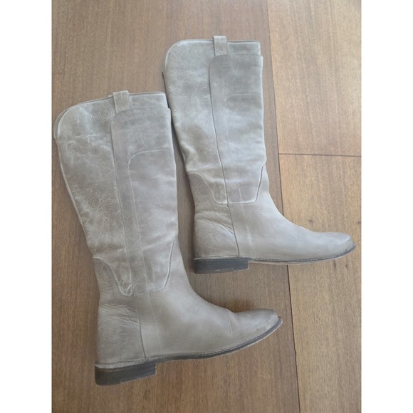 Frye Tall Paige Boots Womens 8.5 B‎ Gray - Picture 8 of 16
